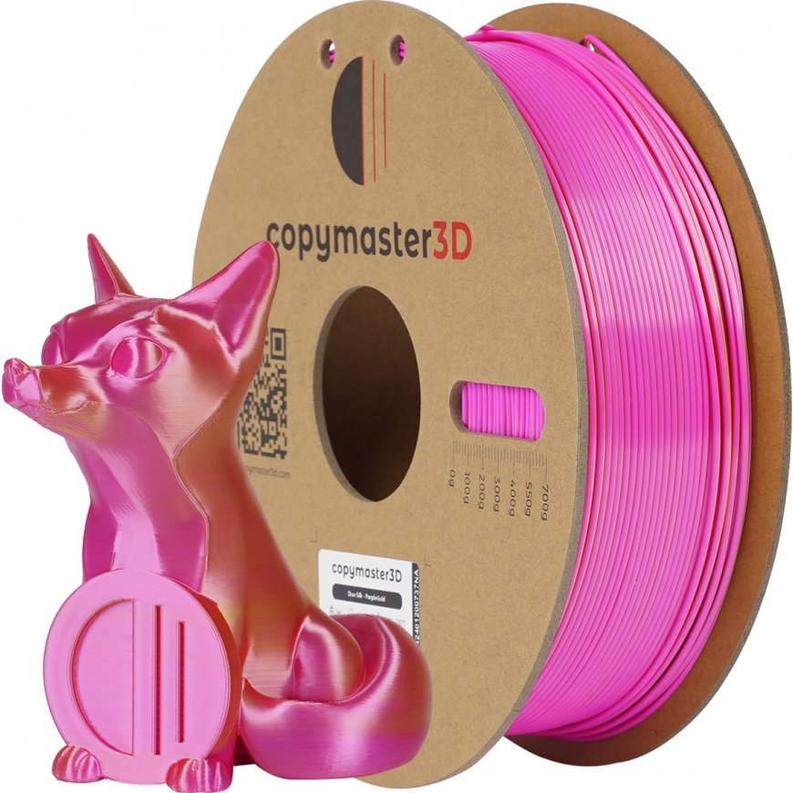Copymaster3D Duo-Silk -filament 3D -printerile, 1.75 mm, lilla/kuld