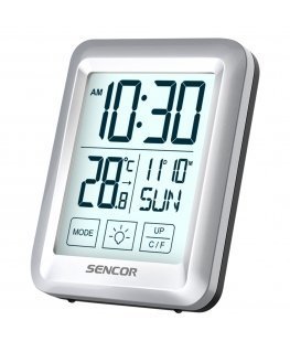 Room thermometer with clock SENCOR SWS 1918 Alarm clock