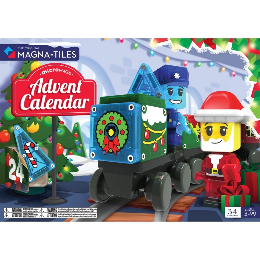 MAGNA-TILES® Advent Calendar, 34 pieces – 2