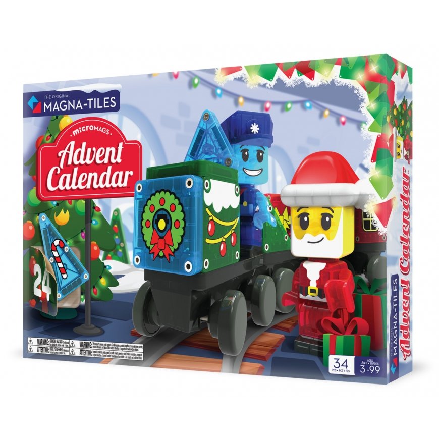 MAGNA-TILES® Joulukalenteri, 34 osaa – 3