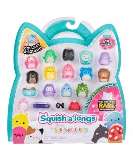 Squish-a-longs Squishmallowilt, V2 S3 kogumisfiguurid, 14 tk