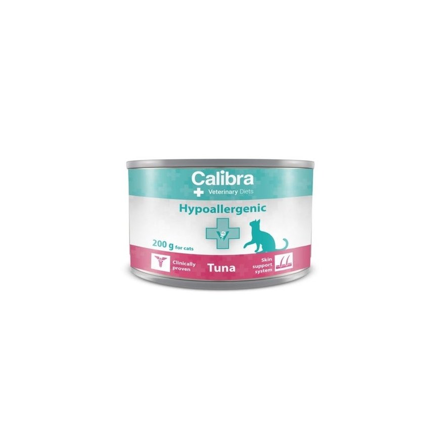 CALIBRA VD kaķu hipoalerģiskais tunzivis 200g