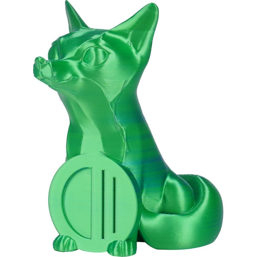 Copymaster3D Duo-Silk filament for 3D printer, 1.75 mm, blue/green – 2
