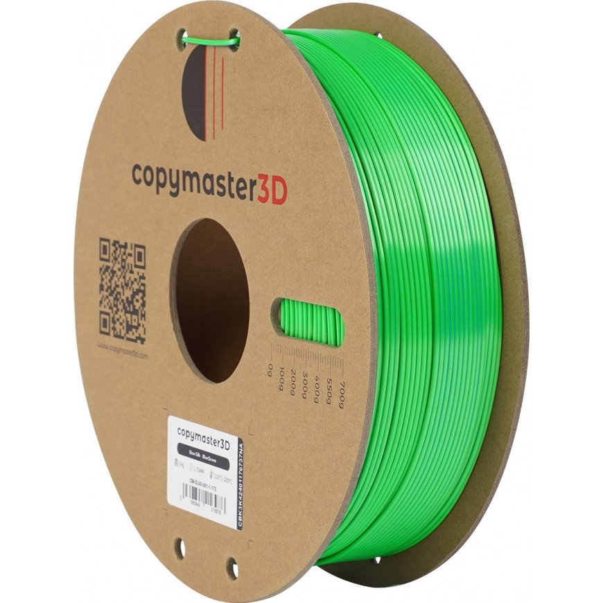 Copymaster3D Duo-Silk filament for 3D printer, 1.75 mm, blue/green – 3