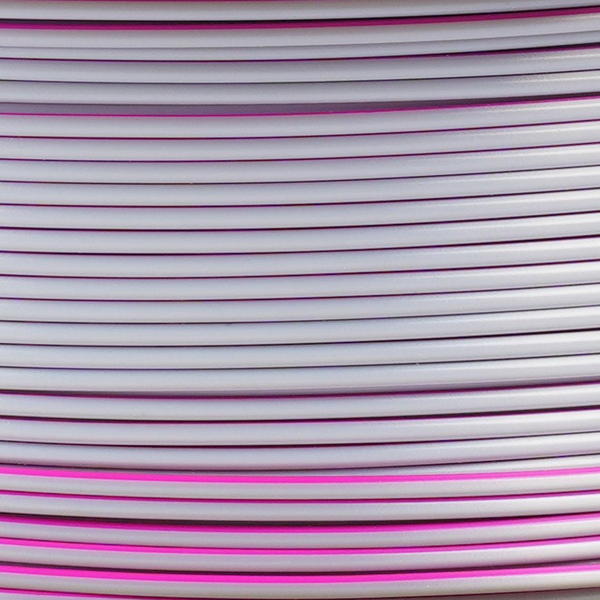 Copymaster3D Duo-Silk -filamentas 3D spausdintuvui, 1,75 mm, rožinė / sidabrinė – 4