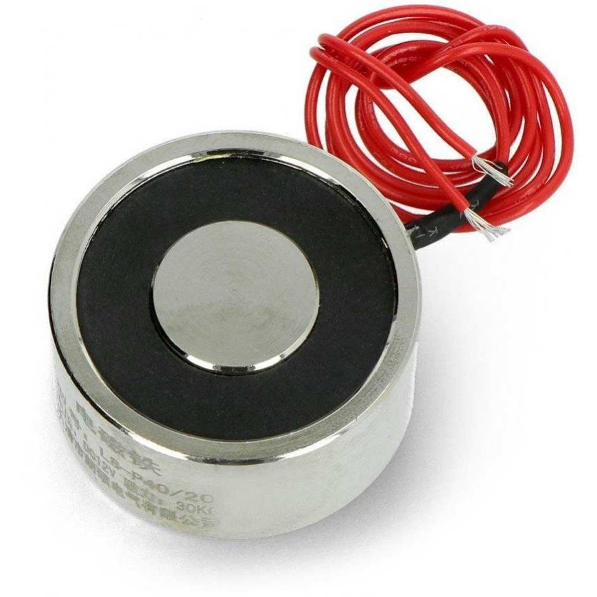OEM Pritraukiantis elektromagnet 12V 3.5W 30kgf