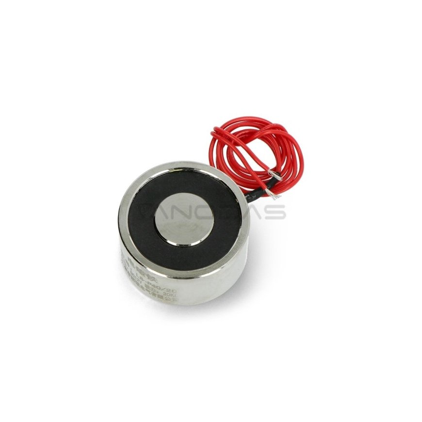OEM Pritraukiantis elektromagnetas 12V 3.5W 30kgf – 2