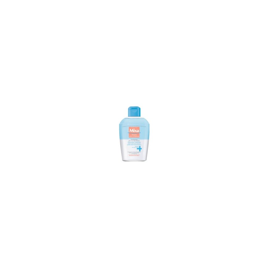 Mixa Optimal Tolerance divfāzu acu kosmētikas noņēmējs Bi-Phase Cleanser 12