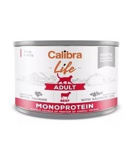 CALIBRA CAT жизнь взрослый говядина 200г