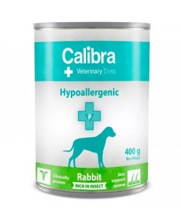 CALIBRA VD koer hüpoallergeenne küülik & putukas 400g