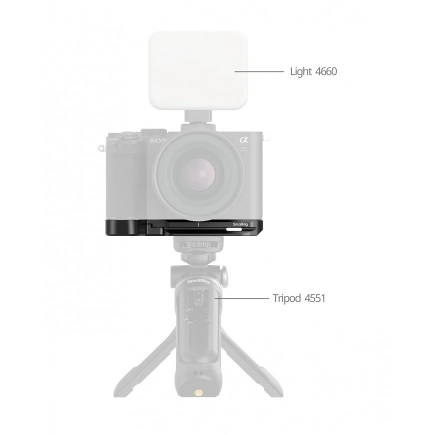 SmallRig 5481 монтажный аксессуар для камеры Base plate/camera plate/rods – 2