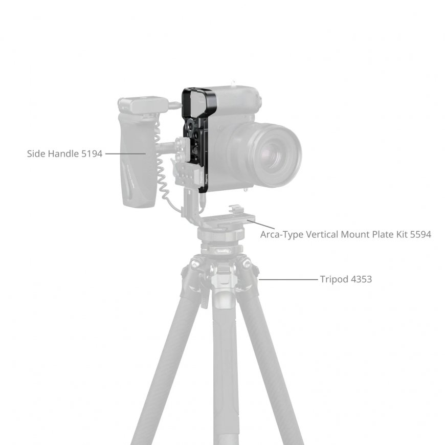 SmallRig 5481 монтажный аксессуар для камеры Base plate/camera plate/rods – 3