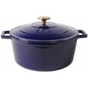 Apaļš emaljēts čuguna katls Zyle ZY020BLKI, zils, Ø 27 cm, 6 l Apaļš emaljēts čuguna katls Zyle ZY020BLKI, zils, Ø 27 cm, 6 l