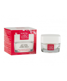 Hada Labo Tokyo, Овальный V-Lift Гидро, Гиалуроновая кислота, Антивозрастной
