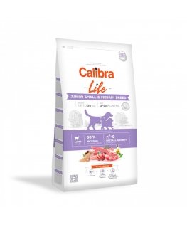 CALIBRA DOG life junior mažų ir vidutinių veislių aviena 12kg