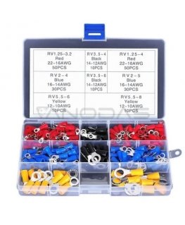 OEM Ring connectors with insulation - 200 pcs