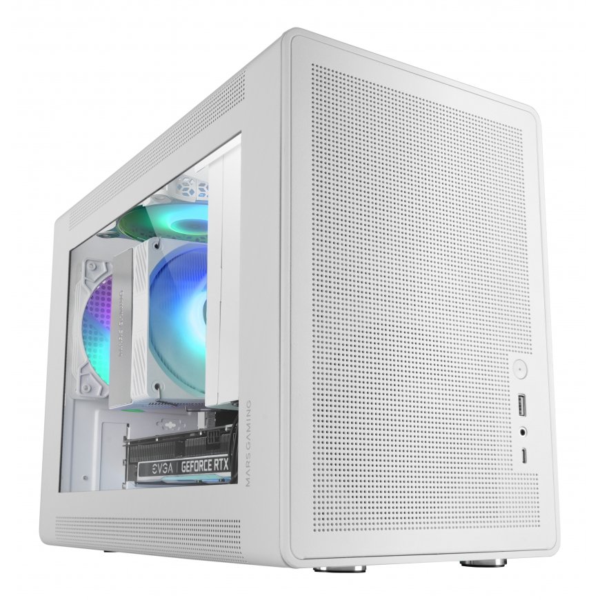 Mars Gaming MC-XPSW Mini Tower Valkoinen – 2