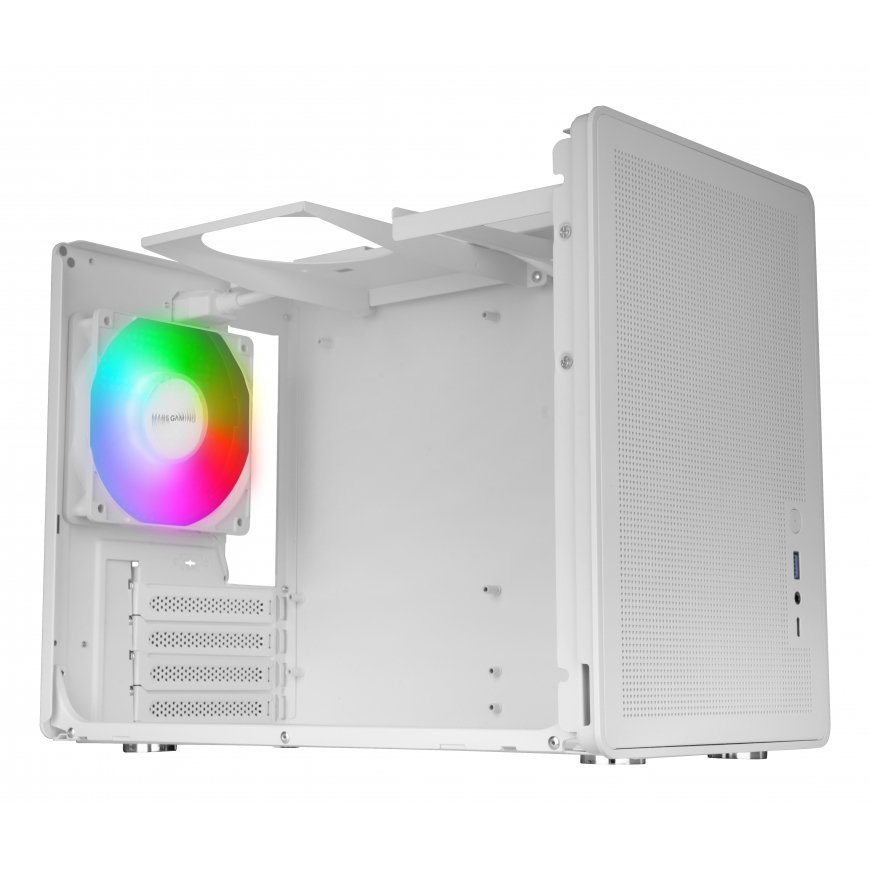 Mars Gaming MC-XPSW Mini Tower Valkoinen – 4