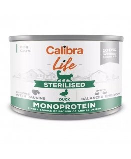 CALIBRA CAT dzīves sterilizēts pīle 200g