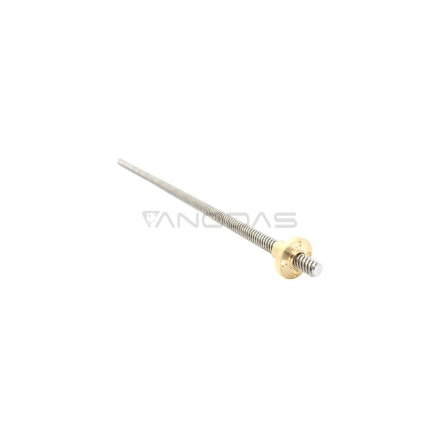 Drill OEM Trapezoidal Screw T8x8 - 250mm + Bronze Nut - THSL-300-8D