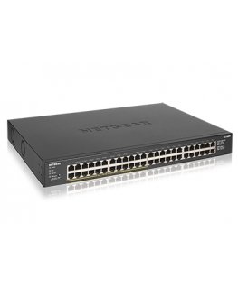 NETGEAR GS348PP Nepārvaldīts Gigabit Ethernet (10/100/1000) Power over Ethernet (PoE) Melns