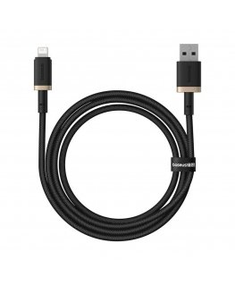 Baseus Dura Type A - IP 2.4A nopea latauskaapeli Musta, Kulta