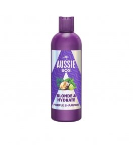 AUSSIE SOS BLONDE & HYDRATE фиолетовый Шампунь 300 мл