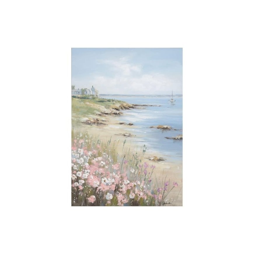 Home4You Õlimaal 70x100cm, lilled rannas – 2
