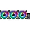 Aerocool Duo 12 Pro Datora korpusam Ventilators 12 cm Melns 3 pcs Aerocool Duo 12 Pro Datora korpusam Ventilators 12 cm Melns 3 pcs