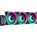 Aerocool Duo 12 Pro Tietokonekotelo Tuuletin 12 cm musta 3 kpl Aerocool Duo 12 Pro Tietokonekotelo Tuuletin 12 cm musta 3 kpl