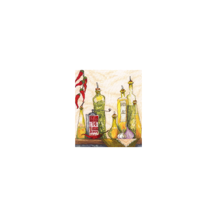 Andriana Beldizart embroidery kit 'Landscape with Windmills' SANP-63 – 2