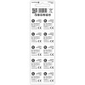 ALKALINE MINI BATTERIES AG13 BLISTER 10 PCS. ALKALINE MINI BATTERIES AG13 BLISTER 10 PCS.