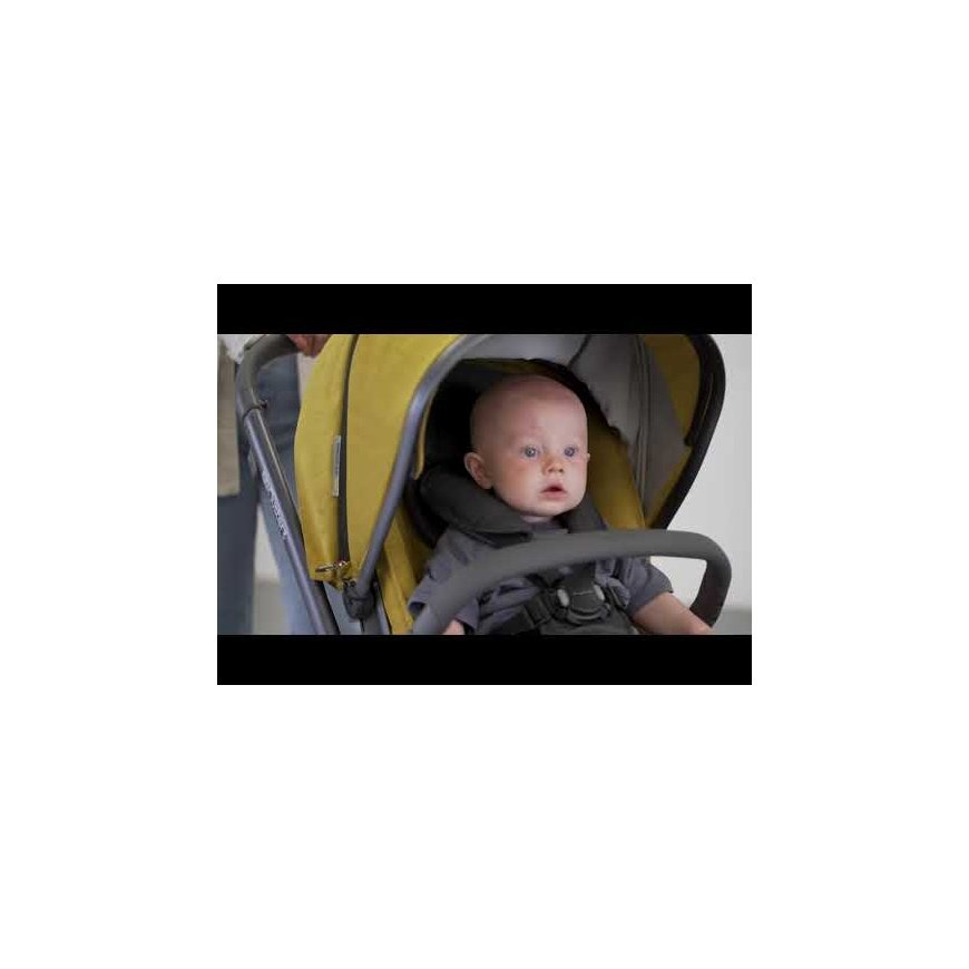 BabyStyle Oyster 3 stiilne laste jalutuskäru | Hall/ hõbedane värv "Mercury Silver" – 2