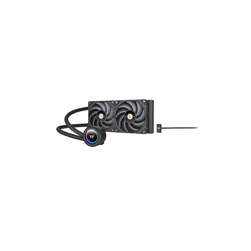 Thermaltake CL-W418-PL00BL-A arvuti jahutussüsteem Kõik-ühes vedelikujahuti 12 cm Must 1 tk
