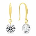 Brilio Silver kuldkattega ripatsid kõrvarõngad tsirkoonidega EA1203Y Brilio Silver kuldkattega ripatsid kõrvarõngad tsirkoonidega EA1203Y