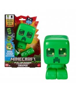 Minecraft My Pet Creeper Interactive Toy Action Figure with Lights, Sounds & Exploding Action