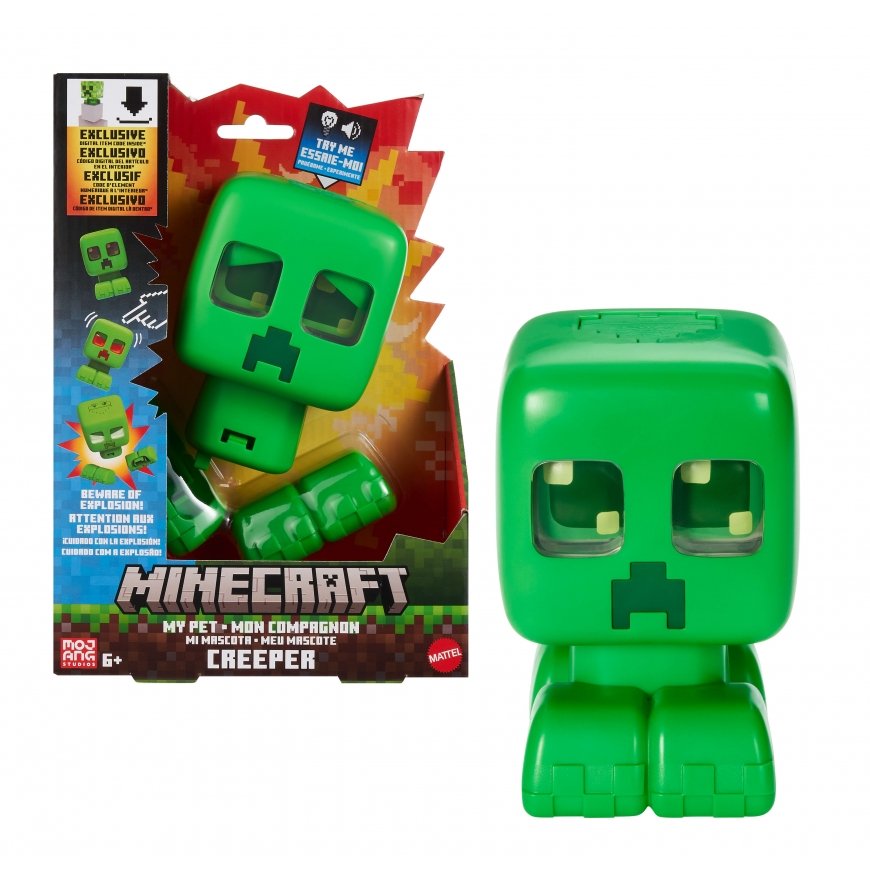Minecraft My Pet Creeper Feature Figure – 2
