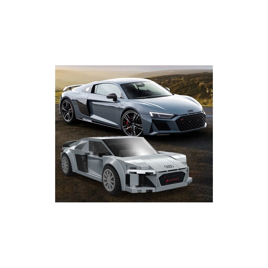 Audi CaDA lenktyninis automobilis Audi R8