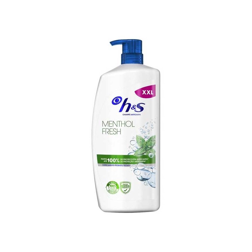 Head&Shoulders H&S MENTHOL FRESH priešpleiskaninis šampūnas dozatorius 1000 ml
