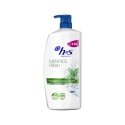 Head&Shoulders H&S MENTHOL FRESH priešpleiskaninis šampūnas dozatorius 1000 ml Head&Shoulders H&S MENTHOL FRESH priešpleiskaninis šampūnas dozatorius 1000 ml