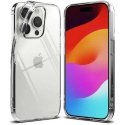 Riff "Ultra Ohut Silikoni Kuori iPhone 15" Läpinäkyvä