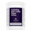 Kallos Silver Reflex juuksemask, neutraliseeriv mask platinablondidele Kallos Silver Reflex juuksemask, neutraliseeriv mask platinablondidele