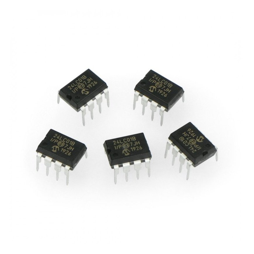 OEM Memory Card EEPROM 1kb I2C 24LC01B-I/P - 5 pcs – 2