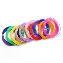 Oem 3D plastiku komplekt PLA 1.75mm 12 värvi