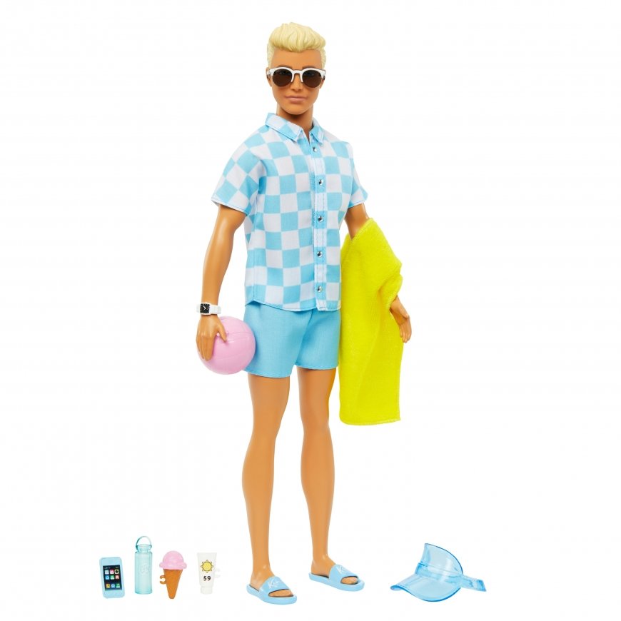 Barbie Barbie-nukke ja tarvikkeita