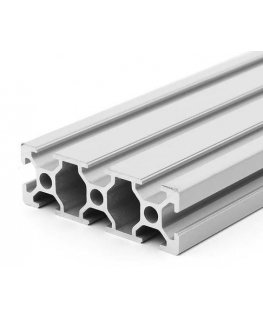 Urbt Oem Alumīnija profils V-SLOT 2060 - 1000mm garums sudraba krāsā