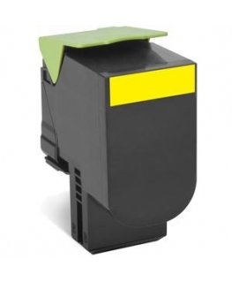 Lexmark 80C2XYE toonerikassett 1 tk Originaal Kollane