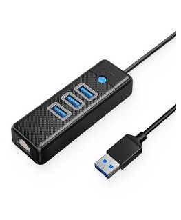 Дополнительный цифровой адаптер USB-A - 3x USB 3.0, RJ45