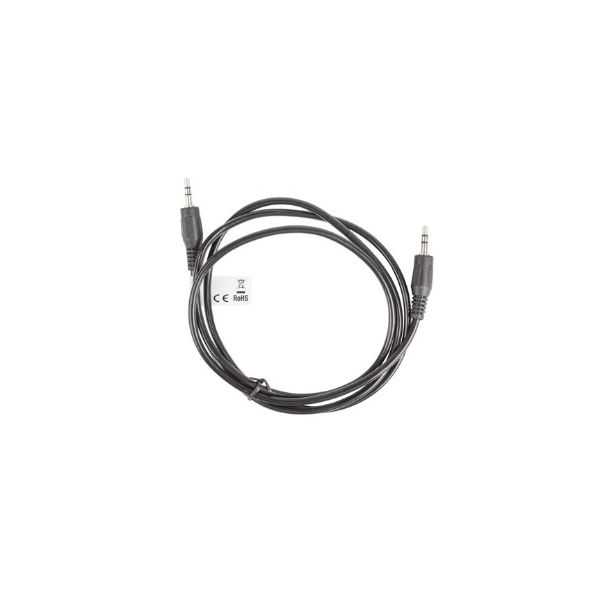 Lanberg CA-MJMJ-10CC-0012-BK audio cable 1.2 m 3.5mm Black – 2