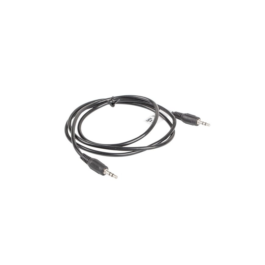 Lanberg CA-MJMJ-10CC-0012-BK audiokaapeli 1,2 m 3.5mm musta – 3